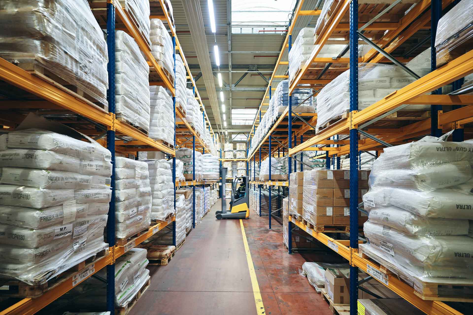 Magazzino tracciabilità ingredienti