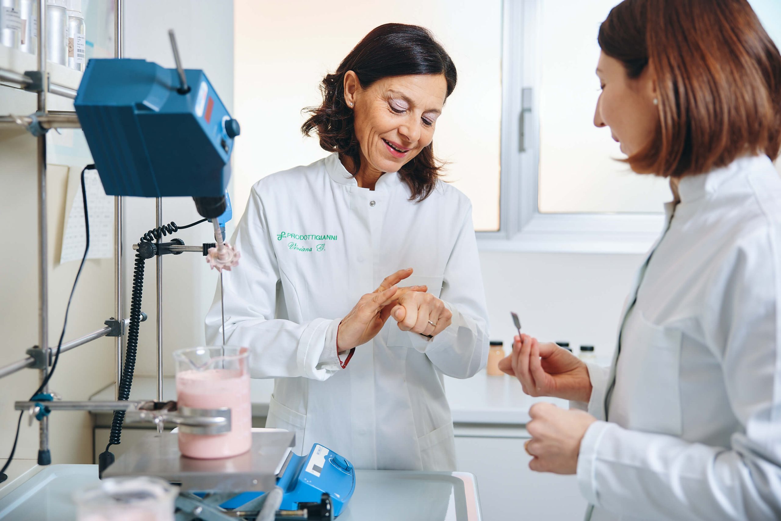 Campione cosmetico in analisi strumentale